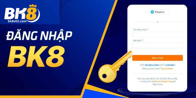 Hướng dẫn chi tiết các thao tác đăng nhập BK8 dành cho newbie