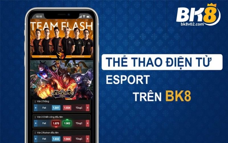 Esports BK8 – Nền tảnh chơi thể thao điện tử uy tín năm 2025