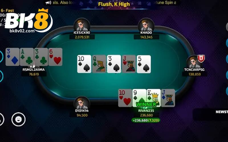 Poker BK8 - Nơi để trở thành một cao thủ Poker thực thụ